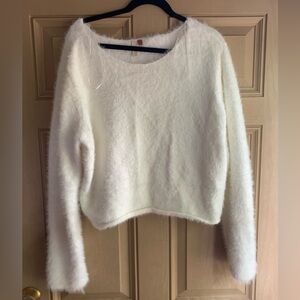 Pilcro soft white sweater